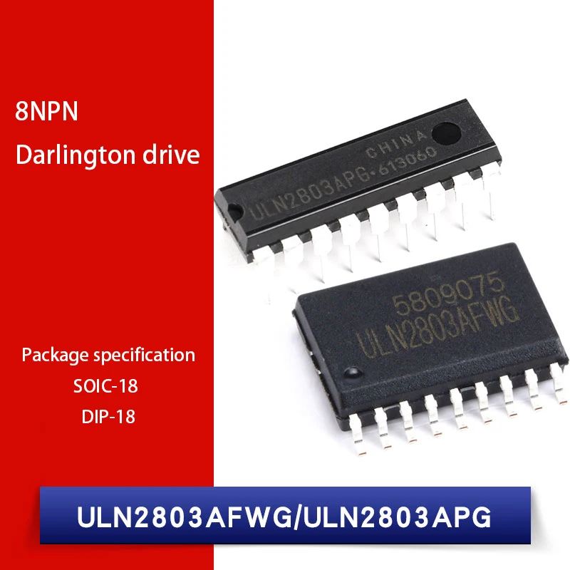 

10PCS ULN2803AFWG SOP18 ULN2803AG SOP ULN2803 SMD ULN2803A 2803AFWG SOP-18 new and original IC