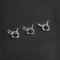 custom 20pcs m6 m23 fuel line hose tubing spring clips clamps assortment kit for motorcycle scooter atv