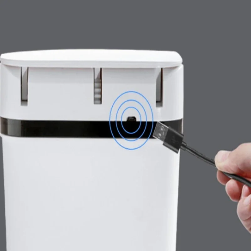Умная корзина для мусора водонепроницаемый автоматический сенсор 12 л ванной