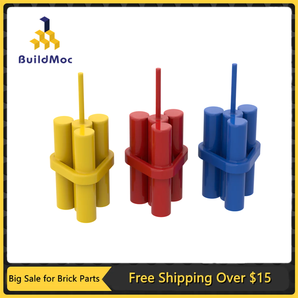 MOC 1PC Bricks 64728 Dynamite Toy for Building Blocks Parts 