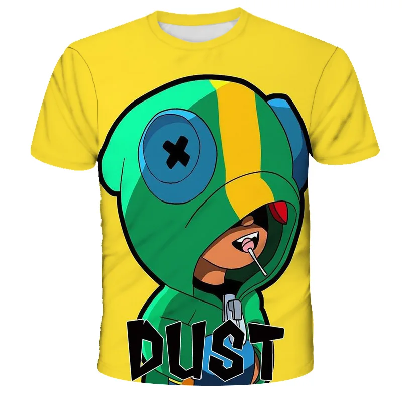 

2022 Summer Anime 3D Printing T shirts Children's Clothing Kids Oversized T-shirts Cartoon Tops Baby Crewneck Shirts