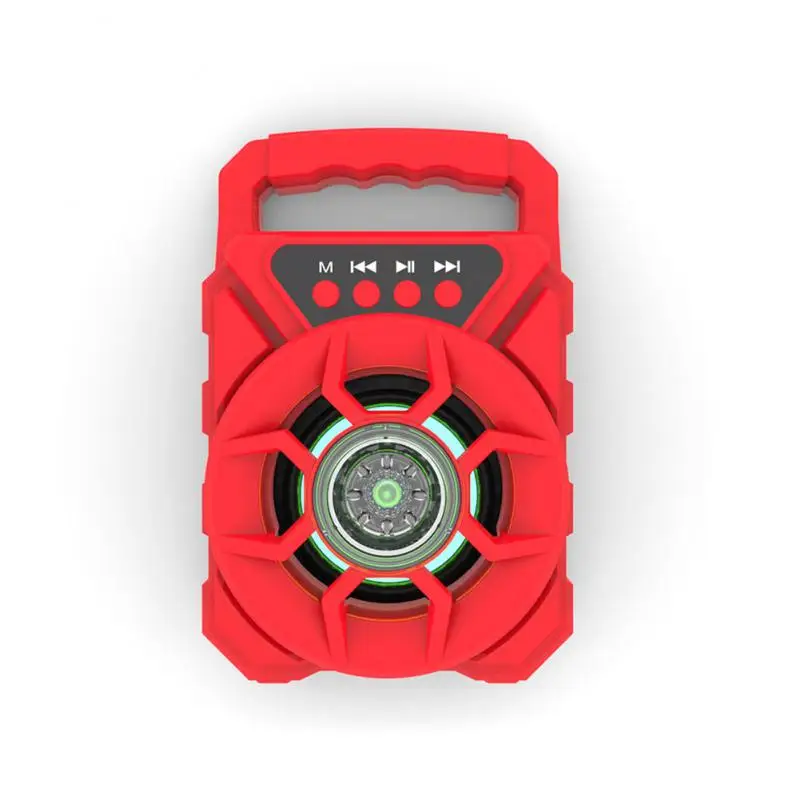 

Wireless Speaker Tf Card Portable Mini Audio Hifi Sound U Disk Loudspeaker Card Household Outdoor Loud Subwoofer Surround Sound