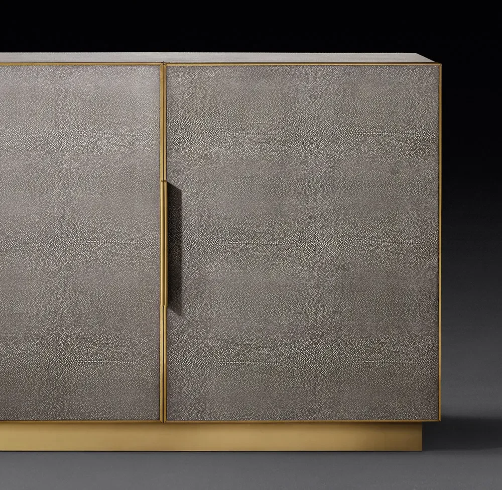 Luxuskleiderschrank Wohnzimmer филоbel Handgeфер вр Massivmessing матовый Ober펀che Seitensch abeke