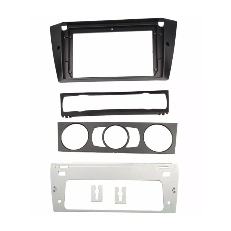 

Audio Frame for BMW 3-Series E90 E91 E92 E93 2004-2012 9 INCH Radio Fascia Dashboard Surround Trim Kit 2 DIN Car Accessories