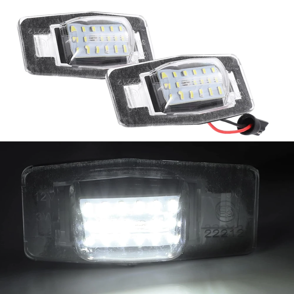 NC1051270C YL8Z13550AA Ксеноновый белый светодиодный светильник номерного знака, подходит для Mazda Miata MX-5 1999-2005 NC1051270A NC1051270B ABS (art.: 3920cf792fc45) - 3920cf792fc45