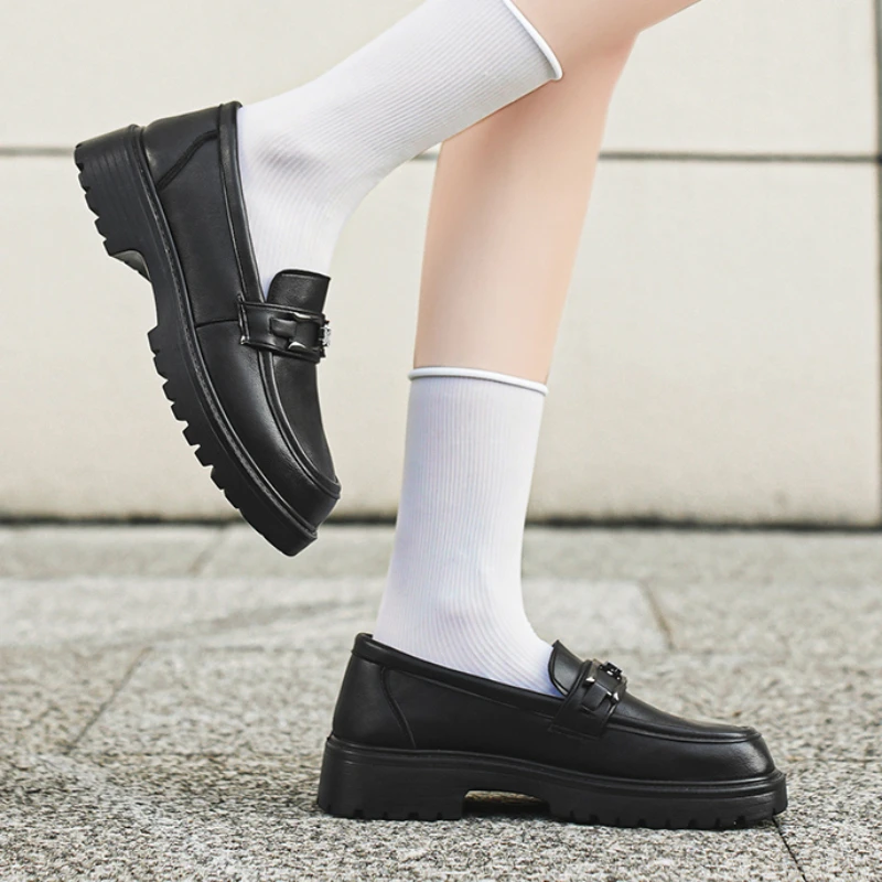 Студенческая обувь Happy Shoes 2024 весенняя новая модная повседневная прогулочная