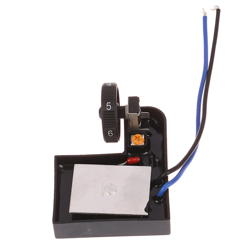 

1pcs Speed Controller Switch Governor 6 Adjustable Gears For 180 230 High Power Polishing Machine Accs 70x50x30mm