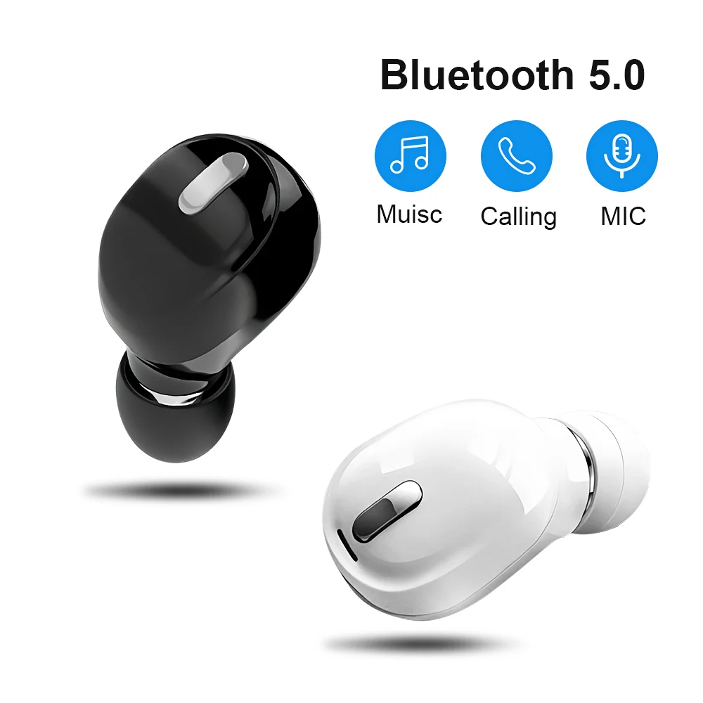 

X9 Mini TWS Wireless Earphone Bluetooth 5.0 Sport Gaming Headset with Mic Handsfree Stereo Earbuds For iPhone Xiaomi All Phones