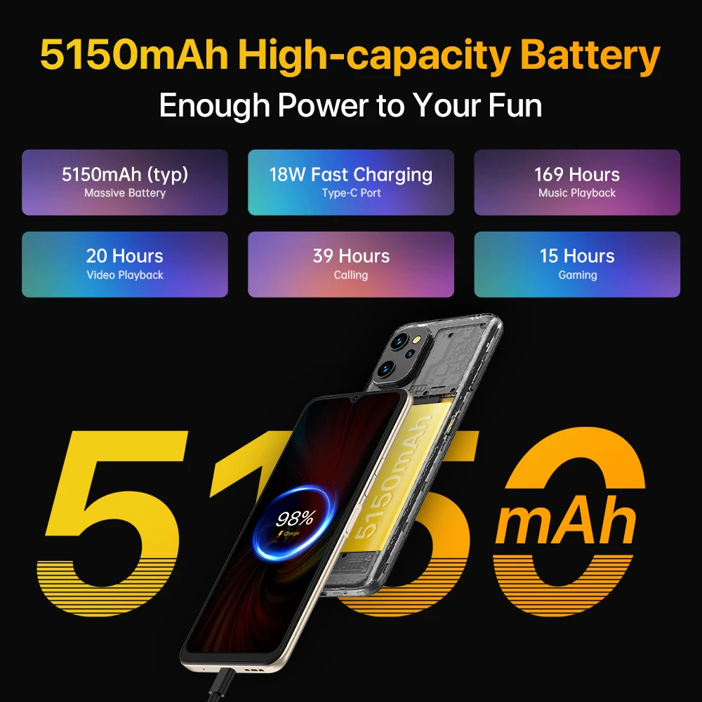 UMIDIGI F3 5G Phone Android 12 Smartphone Dimensity 700 6.7