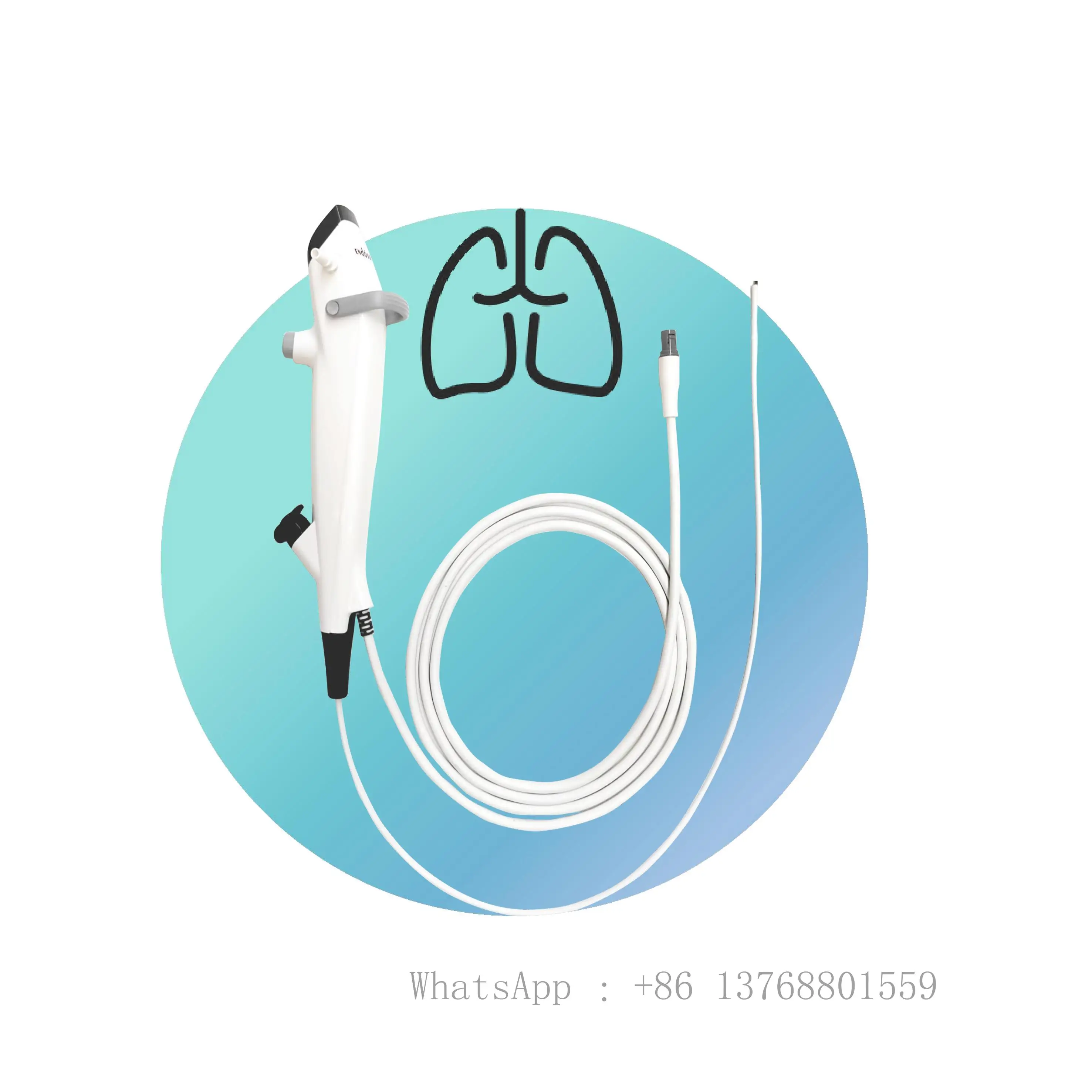 Одобренная заводская цена медицинский 2 4 8 мм гибкий эндоскоп оптоволоконный