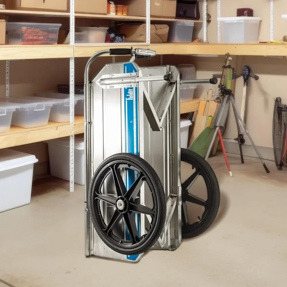 Складная универсальная тележка Кемпинговая Ручная ручная садовая 23 дюйма Г x 55