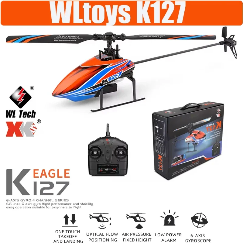 2 4G WLtoys K127 RC вертолеты V911S радиоуправляемый самолет с дистанционным управлением