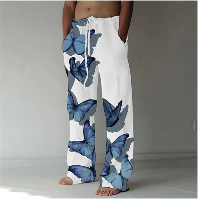 

Flowers Skull 3D All Over Print Full Length Wide Leg Pants Hipster Fashion Streetwear US Size Sweatpants Men Unisex