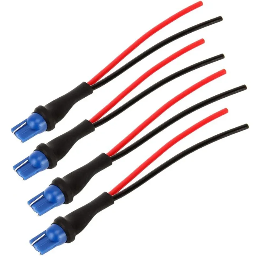 

4 шт. T10 мужская розетка удлинитель разъем адаптер в сборе кронштейн для сигналов поворота автомобильные базовые аксессуары