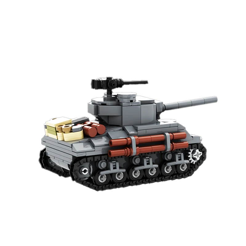 Строительный блок MOC, русский Шерман Джамбо IS-2, модель тяжелого танка, оригинальные кирпичи, сделай сам, головоломка, игрушка для мальчика, праздничные подарки (art.: 3920d10a2d2bd) - 3920d10a2d2bd