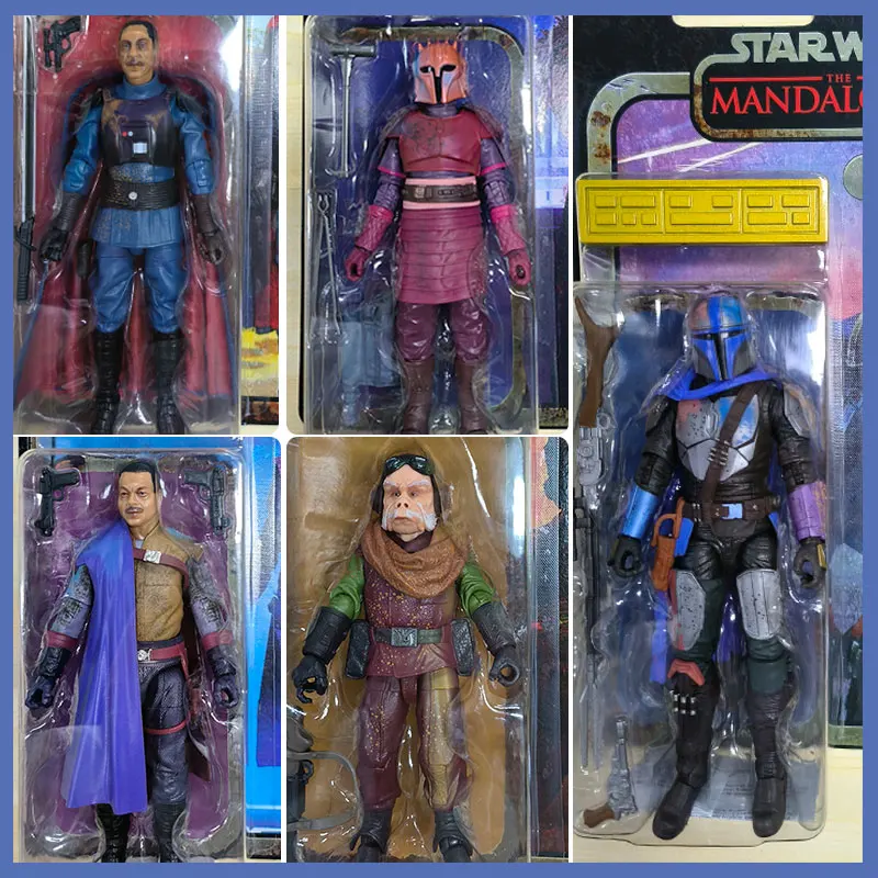 

Hasbro Star Wars The Mandalorian Kuiil Original Box Joints Movable Anime Action Figures Children Toys for Boy
