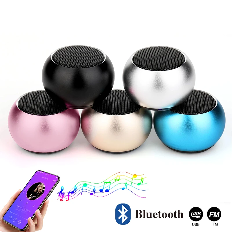 

Mini Bluetooth Speaker Loudly Speaker Wireless Portable Bluetooth Camping Travel Speaker 3D Stereo Sound Surround Loudspeaker