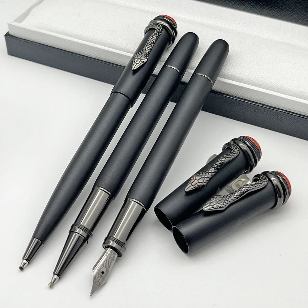 Ограниченная серия 1912 коллекция наследия матовая черная шариковая ручка