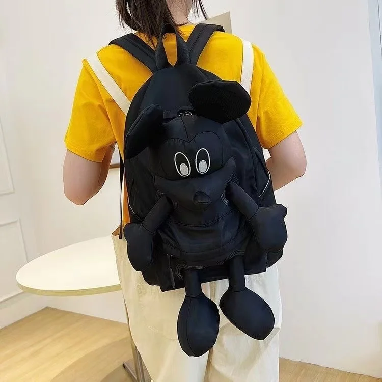 Рюкзак с милой куклой Микки для девочек рюкзак учеников младшей и старшей школы