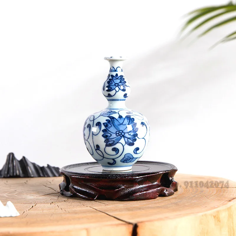 Круглая ажурная ваза подставка для чайника из натурального дерева статуя Будды