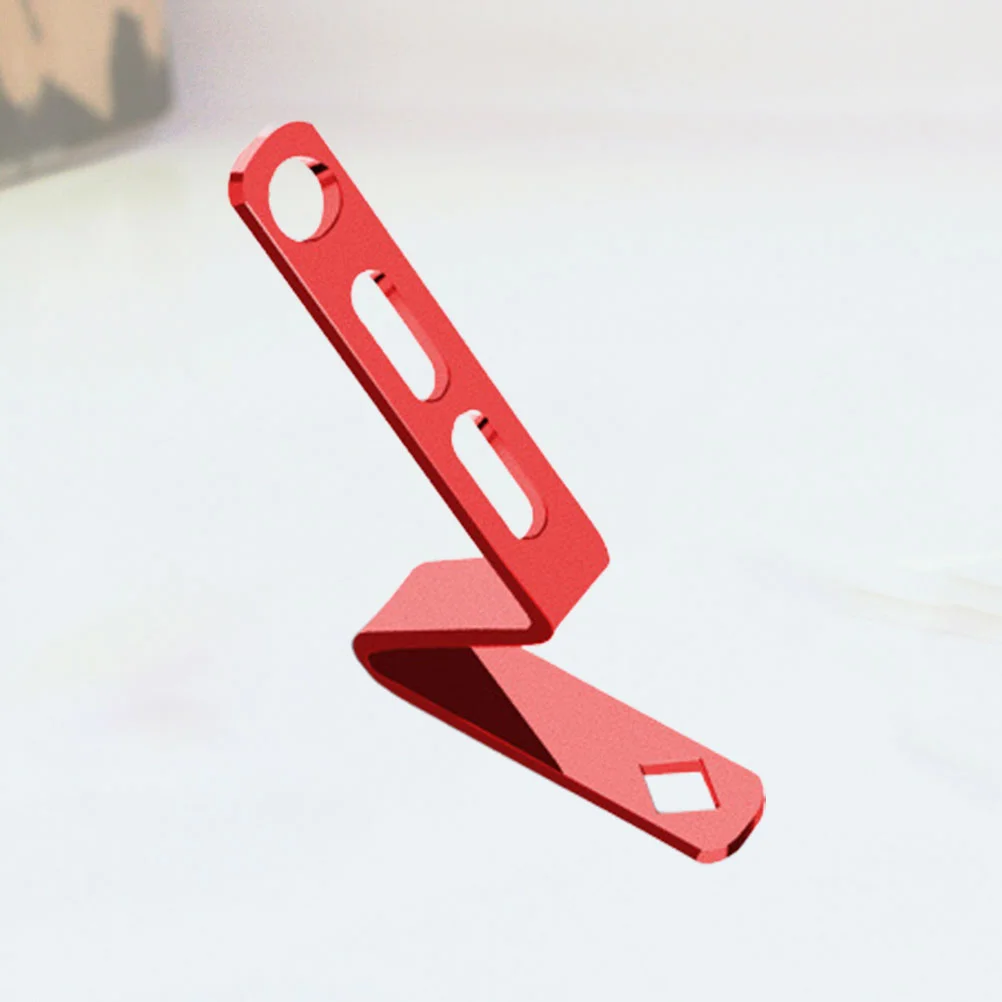 

Полка для мотоциклетного шлема, универсальная прочная металлическая простая полка для мотоциклетного шлема для мужчин и женщин (красная)