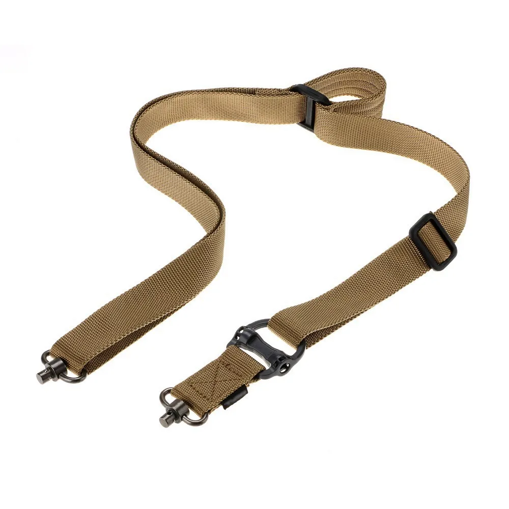 

MS4 Tactical Single Point Gun Sling Shoulder Strap Rifle Rope Belt with Metal Buckle Shot Gun Belt Hunting Accessories Gear