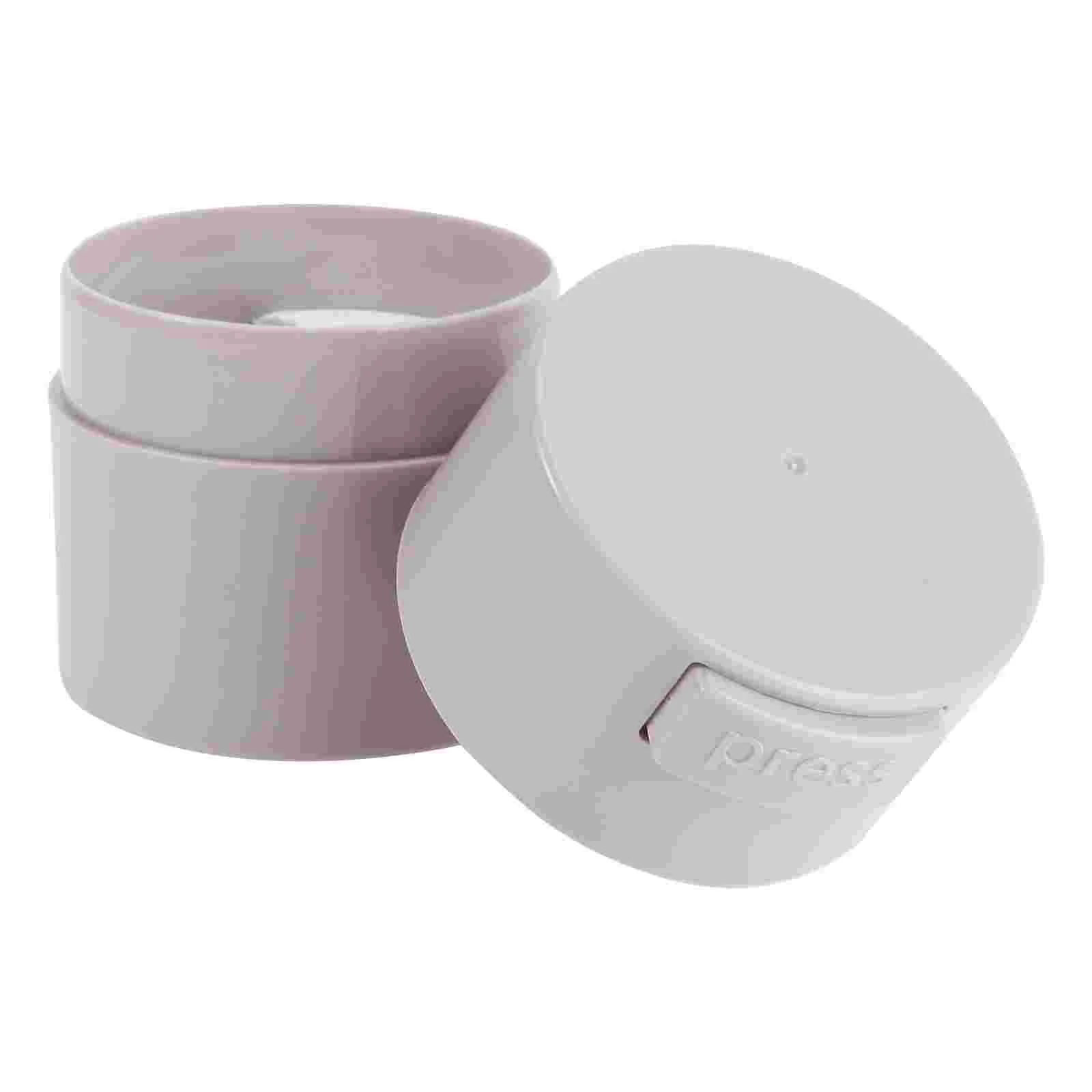 

Eyelash Glue Storage Tank Sealed Storage Jar Container Cylinder With Seal Buckle For Grafting Eyelash Makeup ( Grey ) Kleje