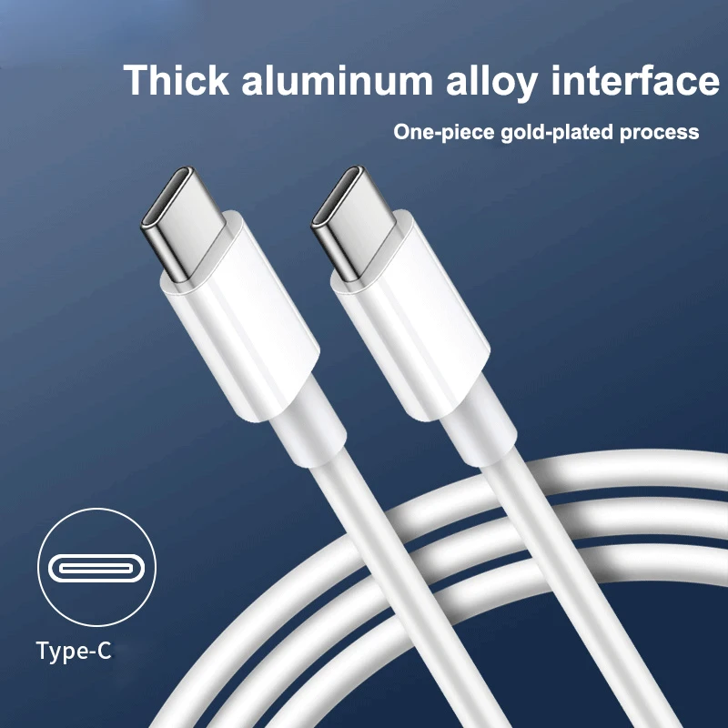

Fast Charging Cable 60W Super for Samsung S20 Xiaomi PD For MacBook Pro OPPO IPadFor Iphone Huawei Realme