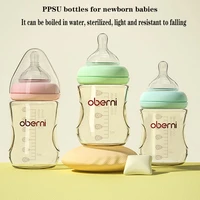 240300ml baby bottle baby wide caliber newborn ppsu bottle anti colic choking baby bottle