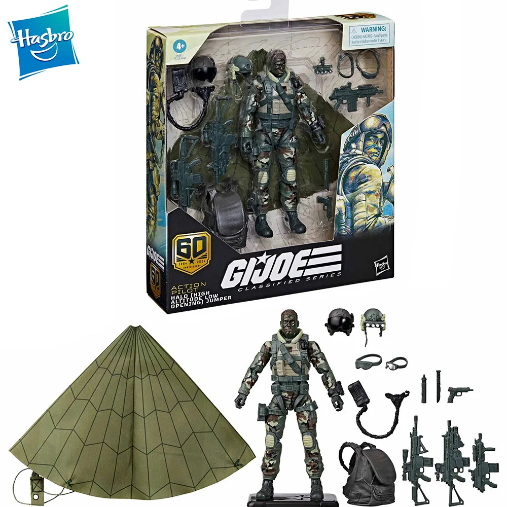 В наличии Оригинальный Hasbro G.i. Joe Classified Series Halo High Altitude Low Opening Jumper Аниме Фигурка