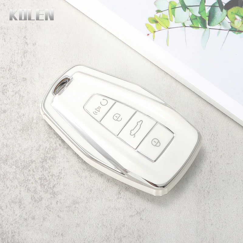 

Новый Чехол Для Ключей Из ТПУ Для Geely Coolray Atlas Boyue NL3 Emgrand X7 EX7 SUV GT GC9 Borui, Аксессуары Без Ключа Brelok