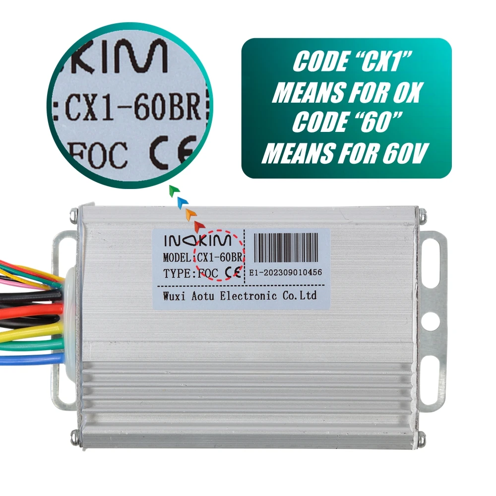 Оригинальный контроллер только для INOKIM 48 в 60 OX система управления электрическим