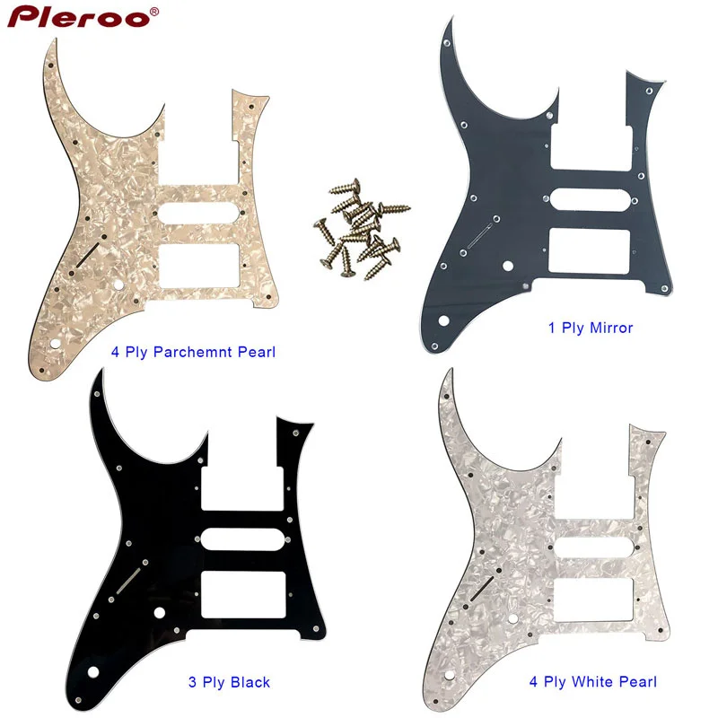 

5pcs Custom Electric Guitar Parts - For Left Handed MIJ Ibanez RG350DXZ Guitar Pickguard Pickup Scratch Plate HSH Humbucker