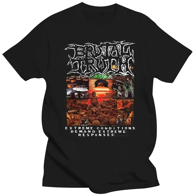 Brutal Truth Extreme Conditions Demand Extreme Responses T Shirt All