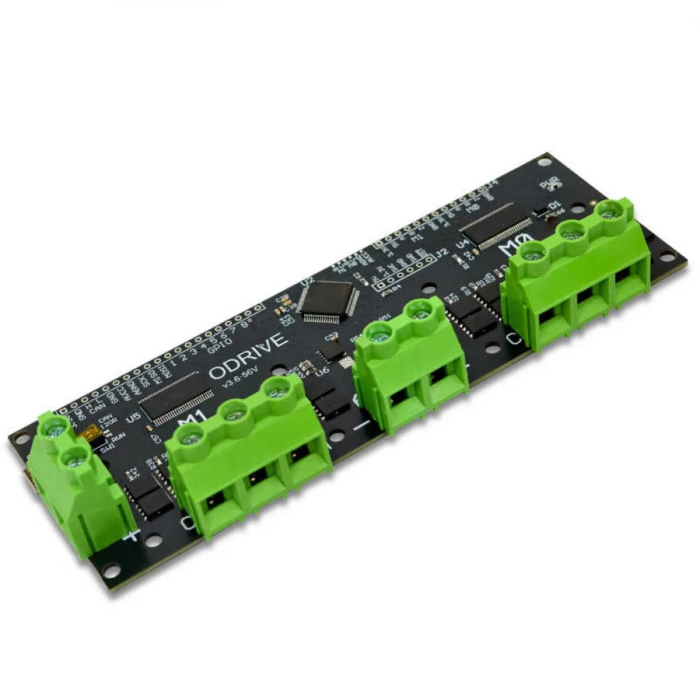 

DC12V-56V V3.6 Версия FOC-BLDC Двухканальный контроллер двигателя Сервопривод 60A Контроллер бесщеточного двигателя BLDC