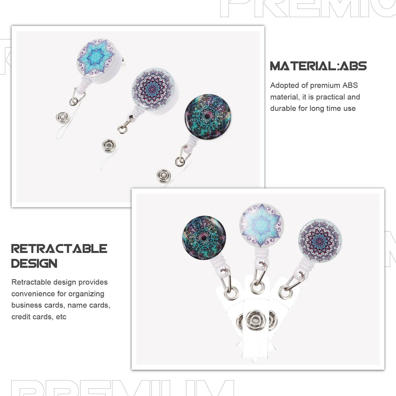 Рисунок 2 - износостойкие бейджи с мандало