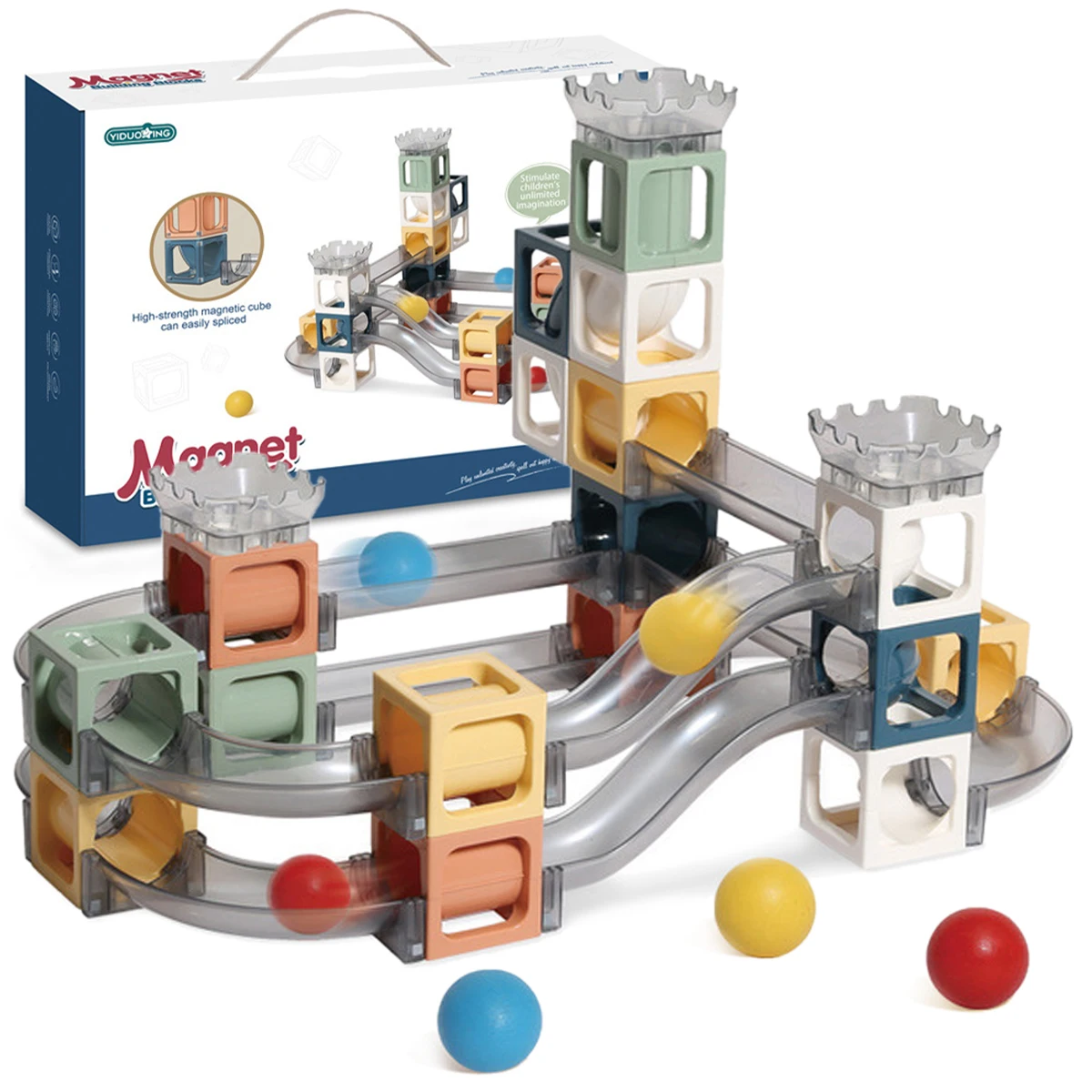 Магнитный строительный блок конструктор сделай сам магнитный лабиринт гоночный