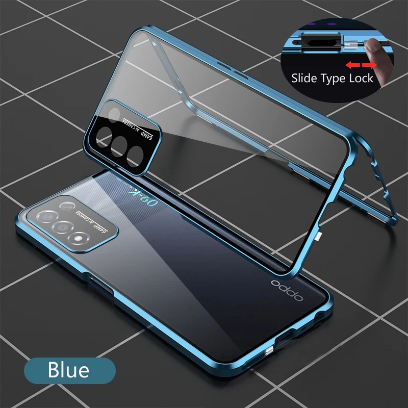 360 полная защита металлический магнитный двухсторонний стеклянный