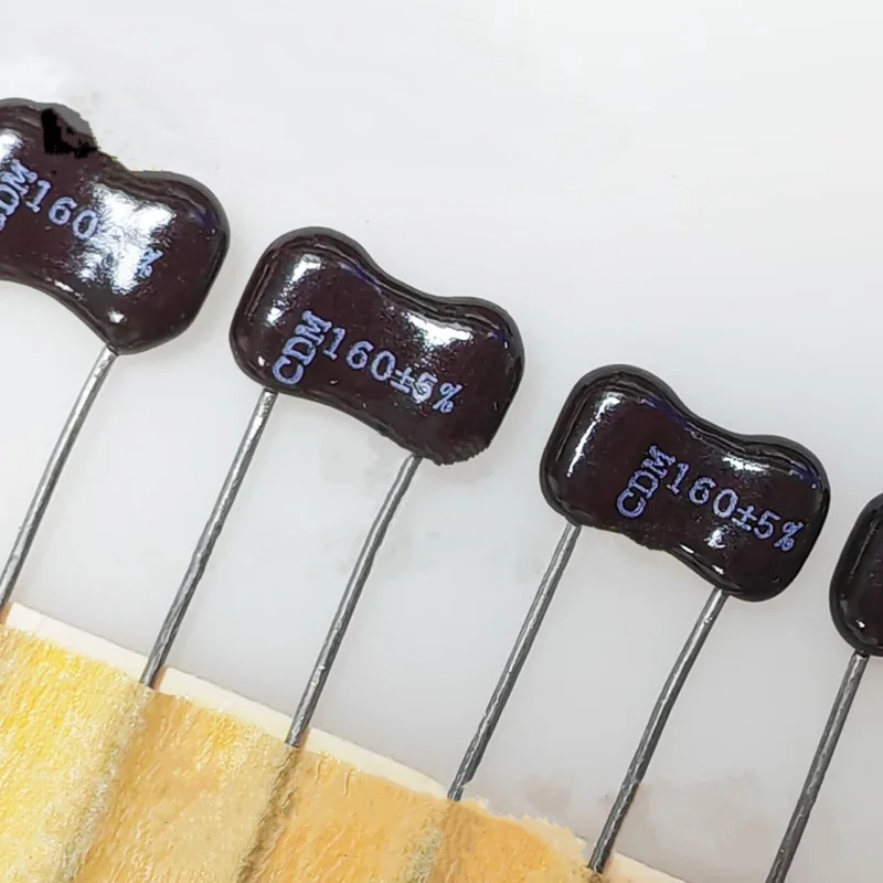 AEAK CDM 500 В 160PF 161J Расстояние стопы P6MM Серебряный усилитель мощности слюды аудио