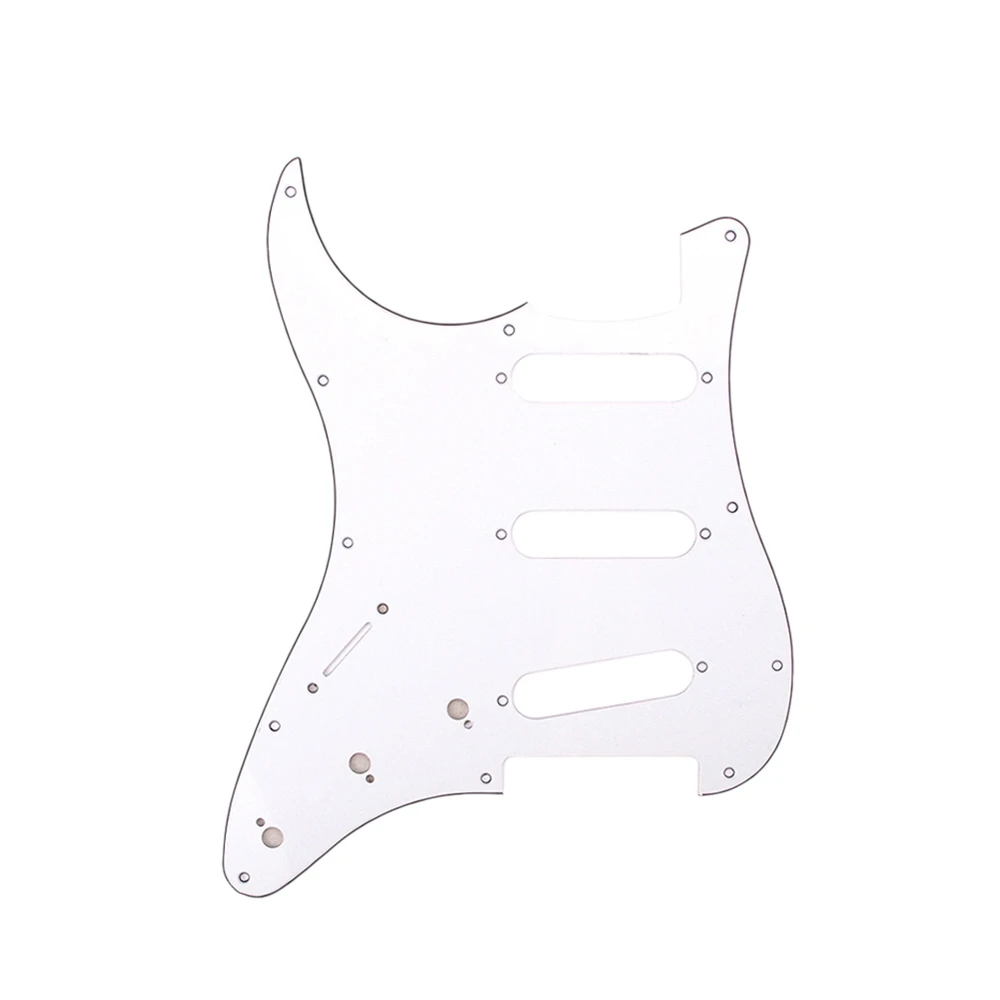 

11 отверстий для электрогитары, гитарная сменная пластина и винты для гитары, стиля ST