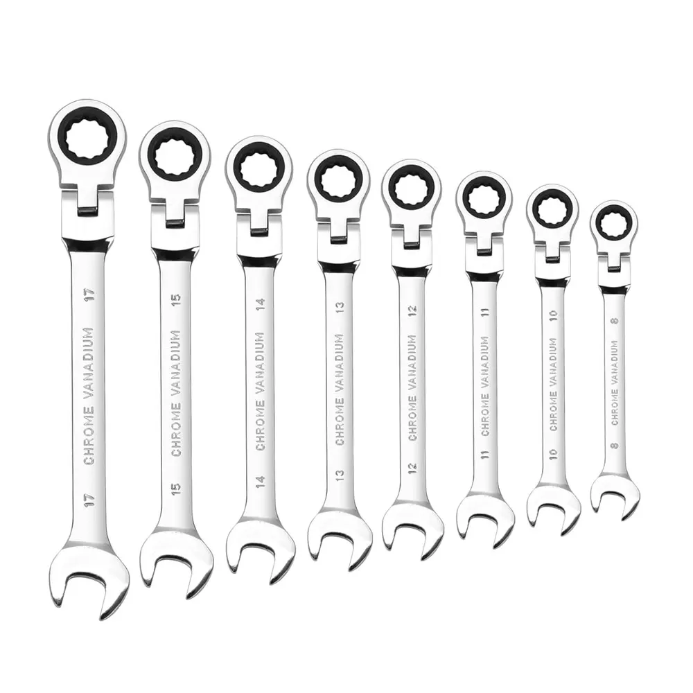 

Комбинированный ключ-трещотка 72 зуба 6-32 мм