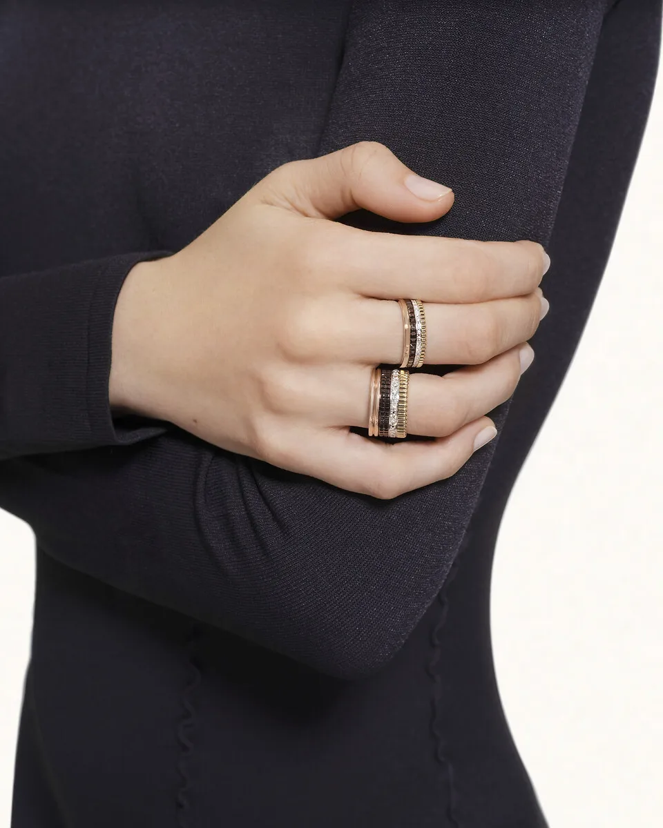 Женское медное кольцо из нержавеющей стали с фианитом