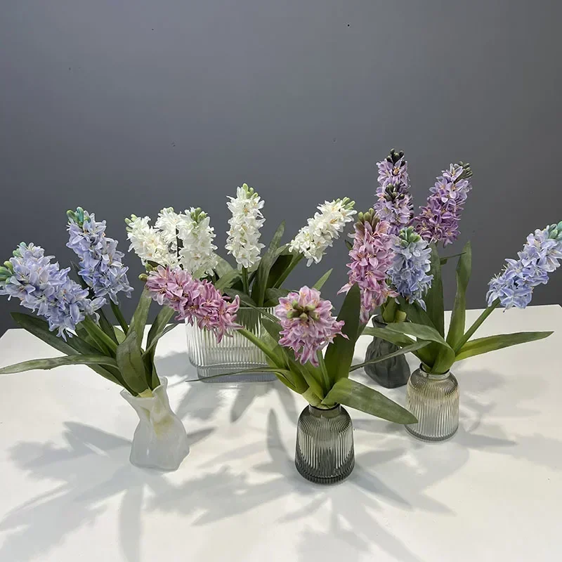 Искусственные гиацинты искусственные зеленое растение декоративная имитация