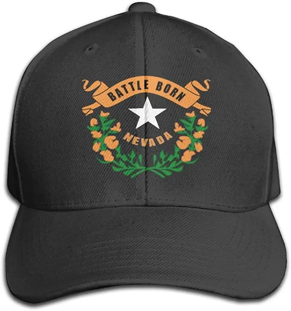 

2022 модная бейсбольная кепка Bowlife в стиле унисекс с флагом штата Невада, Спортивная Кепка в стиле хип-хоп