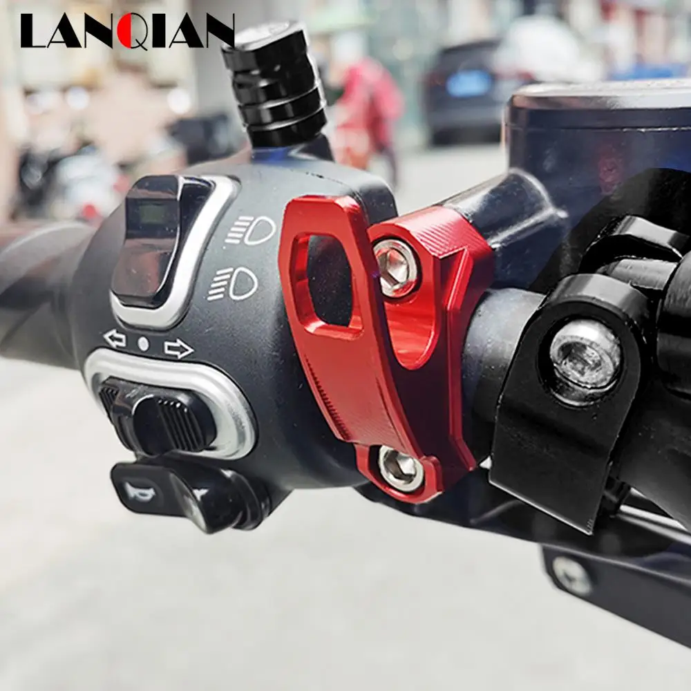 

FOR BMW k1600 k1600b K1600GT K1600GTL Motorbike Luggage Helmet Double Clamp Handlebar Hook Mount Scooter Holder bag Hanger Carry