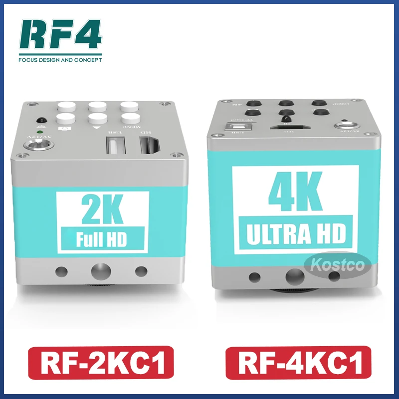 

RF4 RF-4KC1/RF-2KC1 Тринокулярный окуляр микроскоп камера с высоким разрешением многофункциональное видео для телефона инструмент для ремонта материнской платы