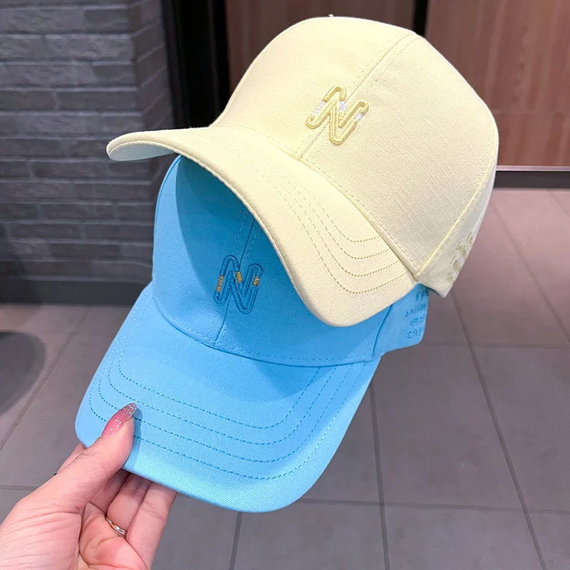

Бейсболка женская для отдыха, модная кепка с вышитыми надписями, с солнцезащитным козырьком и языком, шапка для отдыха и верховой езды
