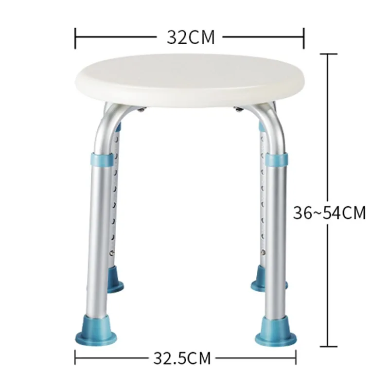 Пожилый душевой стул эргономичный складной для пожилых людей дизайнерский