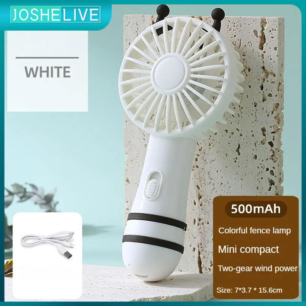 

Cute Shape Silent Fan White Usb Fan Small And Light Second Wind Speed Handheld Fan Portable Fan Usb Charging Fan Yellow Brown