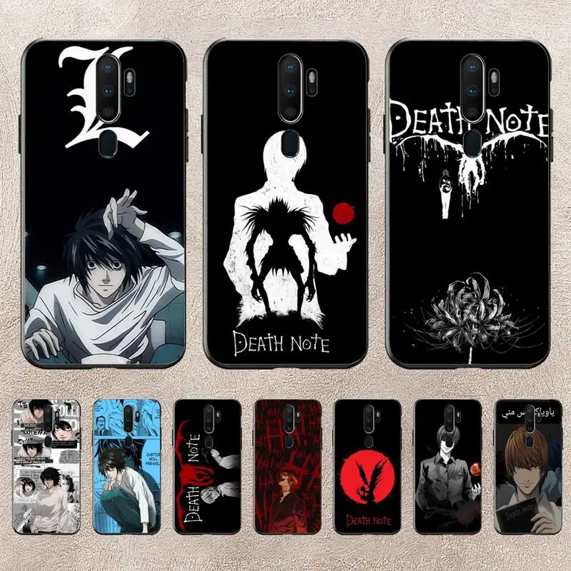 

DEATH NOTE L Lawliet Phone Case For Redmi 9A 8A 6A Note 9 8 10 11S 8T Pro K20 K30 K40 Pro PocoF3 Note11 5G Case